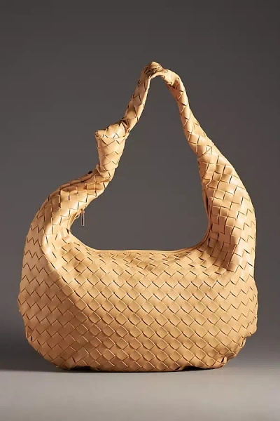 Melie Bianco The Brigitte Satchel By : Oversized Edition In Orange