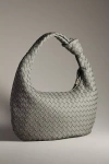 Melie Bianco The Brigitte Satchel By : Oversized Edition In Grey