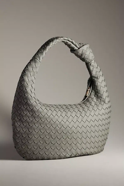Melie Bianco The Brigitte Satchel By : Oversized Edition In Grey
