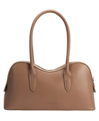 Melie Bianco Tilda Medium Shoulder Handbag In Mocha