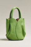 Melie Bianco Tulip Top-handle Crossbody Mini Tote In Green