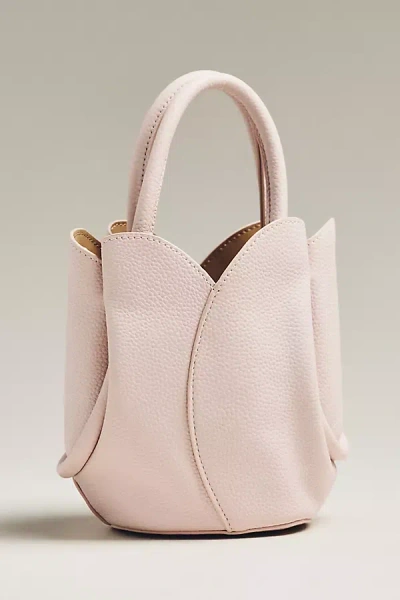 Melie Bianco Tulip Top-handle Crossbody Mini Tote In Pink