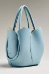 Melie Bianco Tulip Top-handle Crossbody Tote In Blue