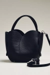 Melie Bianco Tulip Top-handle Crossbody Tote In Black