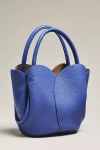 Melie Bianco Tulip Top-handle Crossbody Tote In Blue