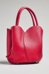 Melie Bianco Tulip Top-handle Crossbody Tote In Red