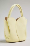 Melie Bianco Tulip Top-handle Crossbody Tote In Yellow