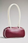 Melie Bianco Two-tone Shoulder Bag In Purple