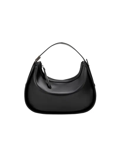 Melie Bianco Vivian Medium Top Handle Bag In Black