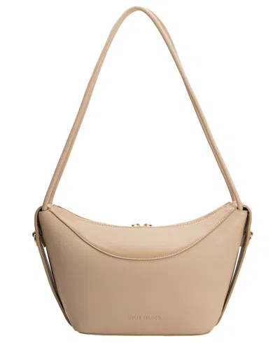 Melie Bianco Wesley Medium Shoulder Handbag In Mushroom