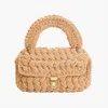 Melie Bianco Women's Avery Chenille Crossbody Bag In Biscuit In Beige
