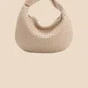 Melie Bianco Women's Brigitte Large Studded Shoulder Bag In Bone
