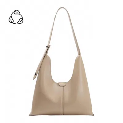 Melie Bianco Women's Carmen Recycled Vegan Shoulder Bag In Beige In Neutral