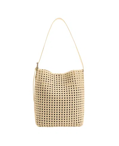 Melie Bianco Women's Celine Magnetic Snap Handbag In Yellow