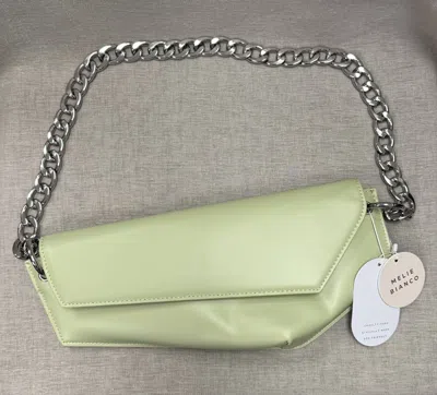 Melie Bianco Women's Gabrielle Mini Shoulder Bag In Pistachio In White