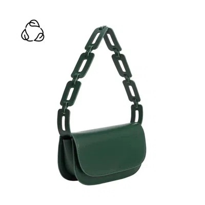 Melie Bianco Women's Inez Recycled Vegan Shoulder Bag In Green