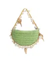 Melie Bianco Women's Isla Zipper Handbag In Lime