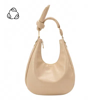 Melie Bianco Women's Lilie Crinkle Shoulder Bag In Beige