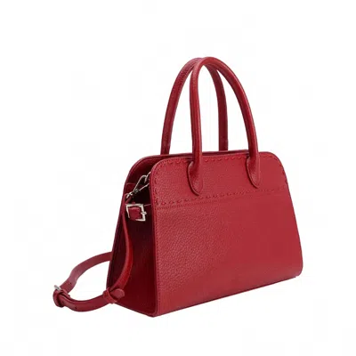 Melie Bianco Women's Marlo Vegan Leather Crossbody Bag In Red