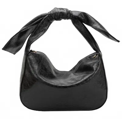 Melie Bianco Women's Marni Bow Crossbody Bag In Black