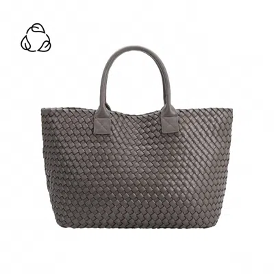 Melie Bianco Women's Nora Recycled Vegan Tote Bag In Gray