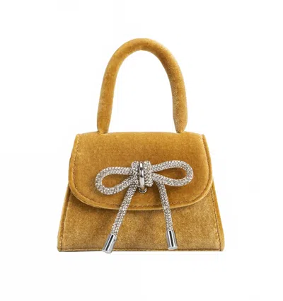 Melie Bianco Women's Sabrina Magnetic Snap Handle Handbag In Gold