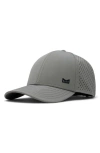 Melin A-game Icon Hydro Performance Snapback Hat In Heather Grey/navy