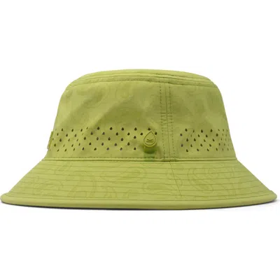 Melin Caddy Links Hydro Bucket Hat In Neon Yellow