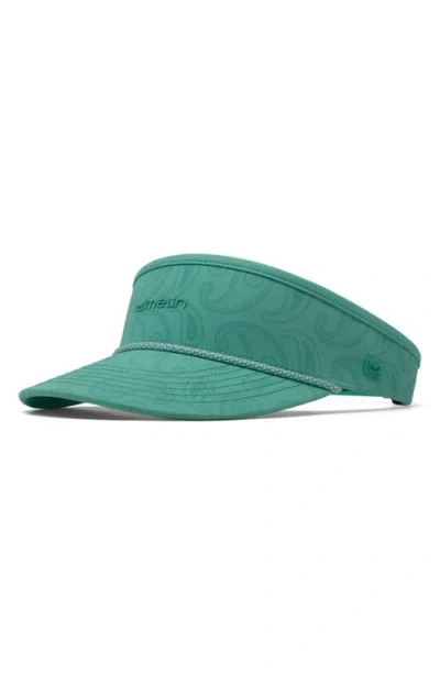Melin Coast Links Hydro Snapback Golf Visor In Blue