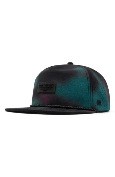 Melin Coronado Brick Aura Hydro Performance Snapback Hat In Blue