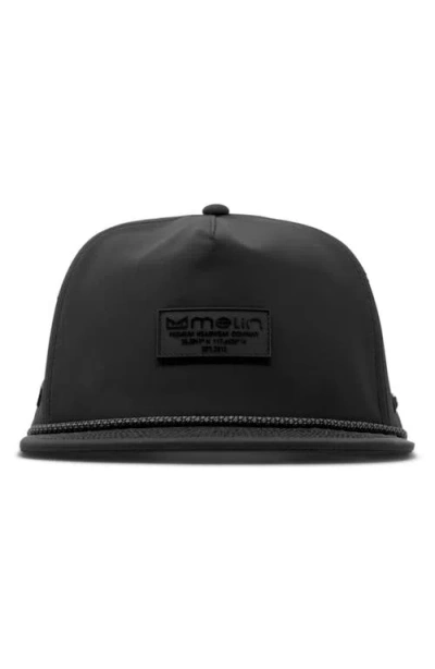 Melin Coronado Thermal Brick Infinite Performance Snapback Hat In Black
