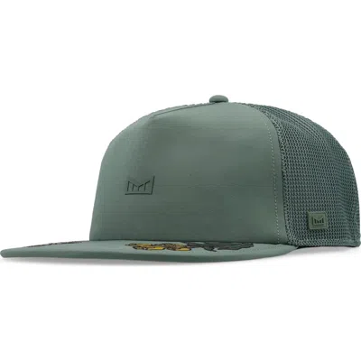 Melin Eagle Hydro Hoedown Snapback Ball Cap In Green