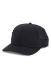 Melin Hydro Compass Snapback Cap In Black