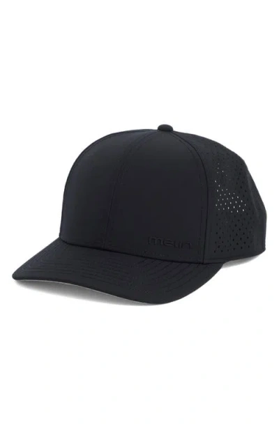Melin Hydro Compass Snapback Cap In Black