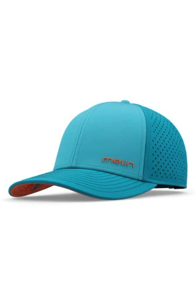 Melin Hydro Compass Snapback Cap In Blue