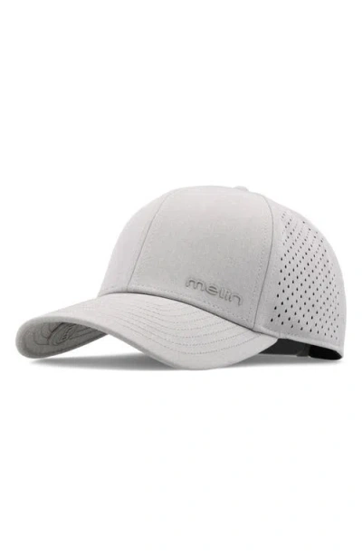 Melin Hydro Compass Snapback Cap In Gray