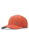 Melin Hydro Compass Snapback Cap In Orange