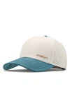 Melin Hydro Compass Snapback Cap In White