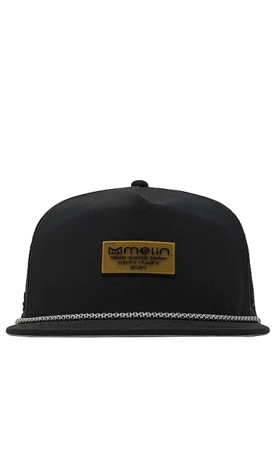 Melin Hydro Coronado Brick Hat In Black Gum