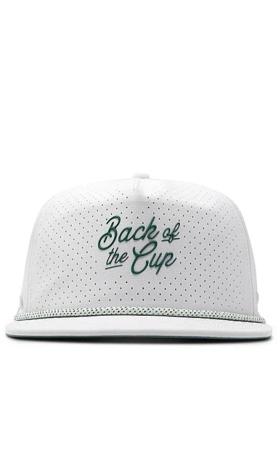 Melin Hydro Coronado Links Hat In White & Green