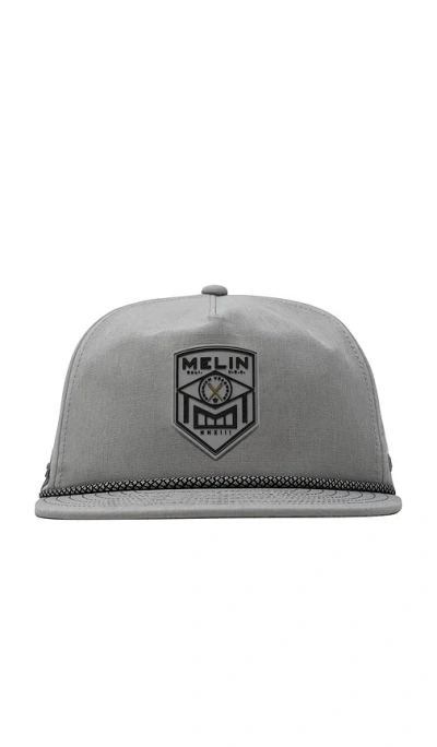 Melin Hydro Coronado Shield Hat In Grey