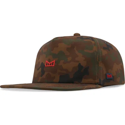 Melin Hydro Eagle Merica Camo Performance Snapback Ball Cap In Multi