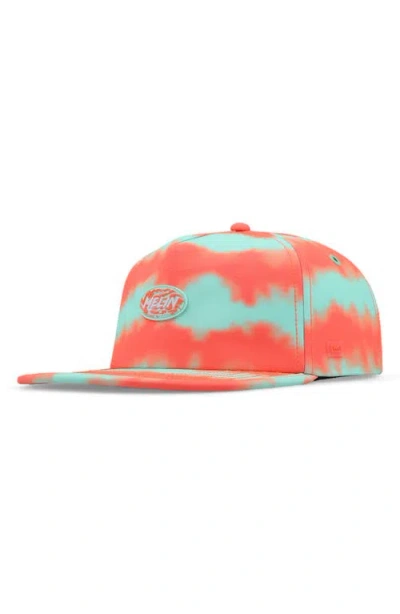 Melin Hydro Eagle Neon Tie Dye Hat In Red
