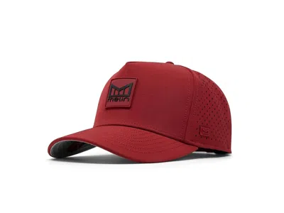 Melin Hydro Odyssey Stacked Caps Red: Classic In Brown