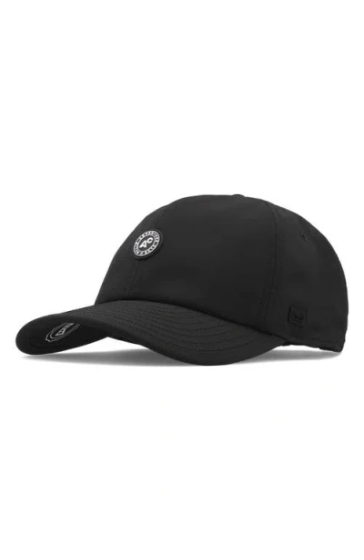 Melin Legend Packable Hydro 6-panel Snapback Ball Cap In Black