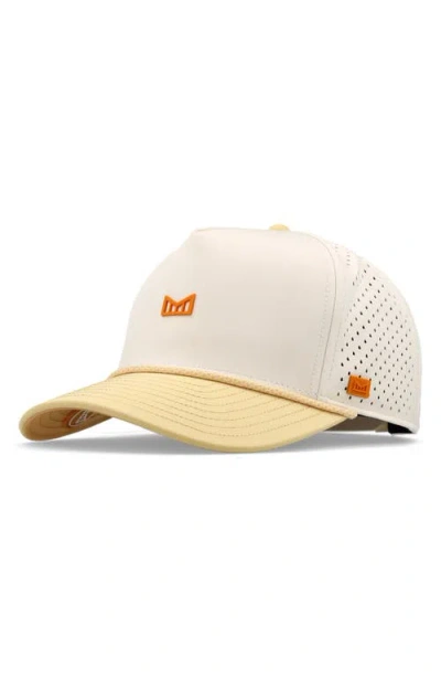 Melin Odysea Hydro Rope Skyline Performance Snapback Ball Cap In Neutral
