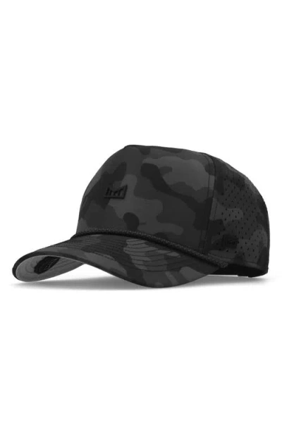 Melin Odysea Rope Bulls Icon Hydro Performance Snapback Hat In Brown