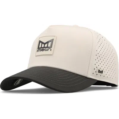 Melin Odysea Stacked Hydro Performance Snapback Hat In Neutral