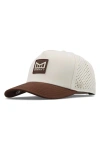 Melin Odysea Stacked Hydro Performance Snapback Hat In Brown