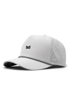 Melin Odyssey Rope Bulls Icon Hydro Performance Snapback Hat In White